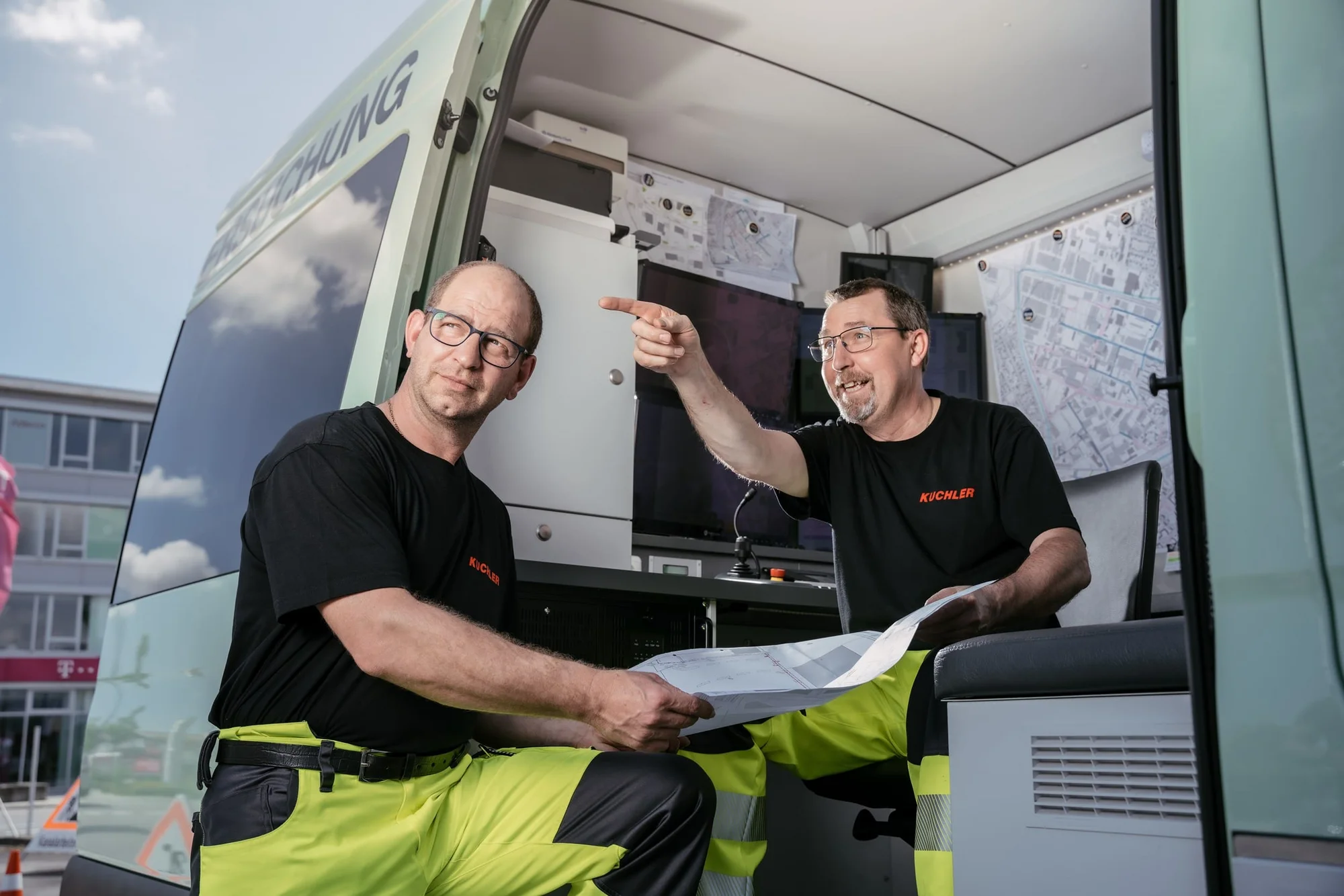 Ablauf von Kanalreinigung und Rohrreinigung in Brunn